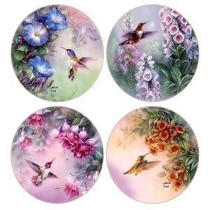 Absorbent Coasters Hummingbirds